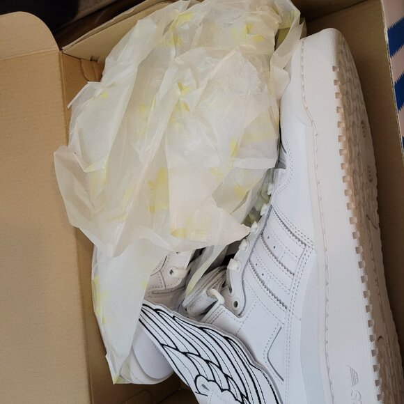 Rare Adidas Jeffery Scott JS Wings 4.0 White Gym Shoe - NWT in Box main image 3